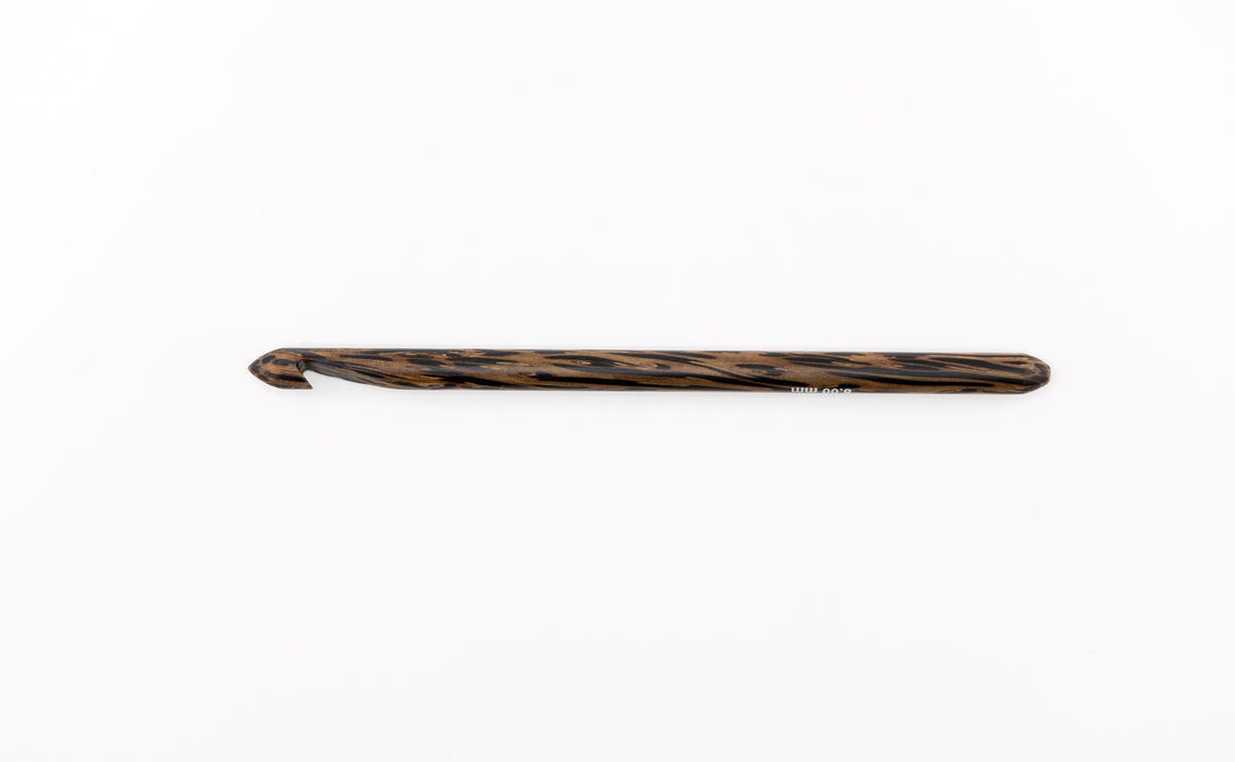 Phoenix Sienna Palmwood Crochet Hook 6"