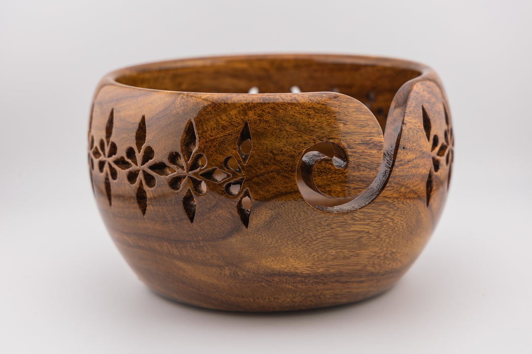 Phoenix Handmade Wooden Yarn Bowl