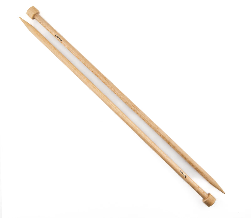 Phoenix Acer Maple Wood Straight Needles 14"