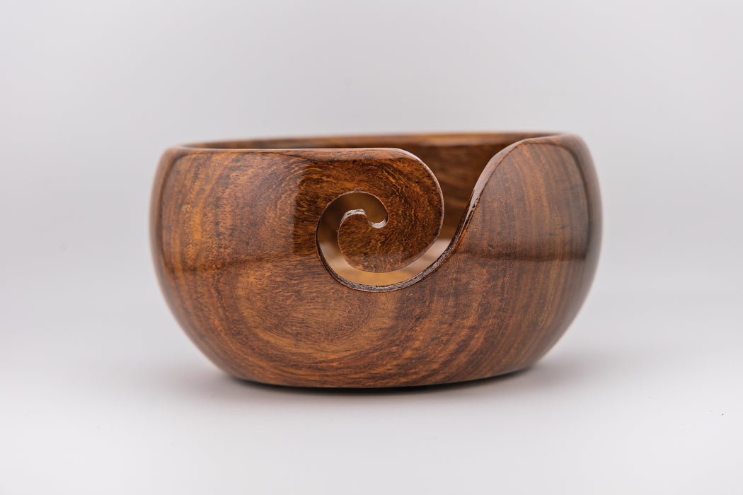 Phoenix Handmade Wooden Yarn Bowl