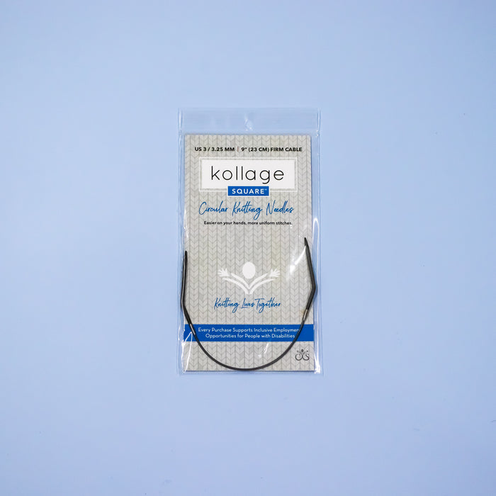 kollage SQUARE Circular Knitting Needles Firm