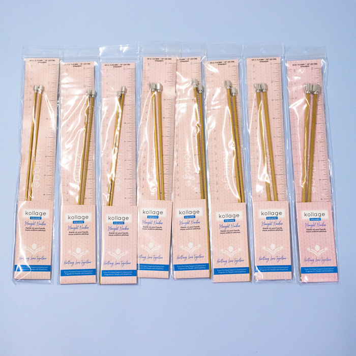 kollage SQUARE Straight Needles