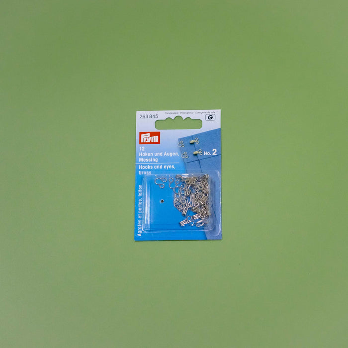 Prym Silver Hooks & Eyes